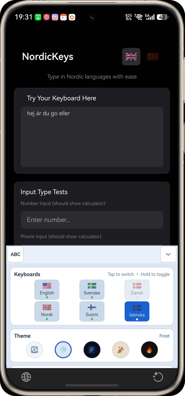 NordicKeys — 2
